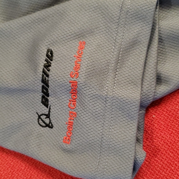 BOEING•So Cal Commemorative top•short sleeve•gray•Med•EUC• - Picture 3 of 16